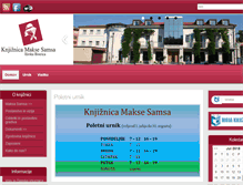 Tablet Screenshot of knjiznica-ilb.si